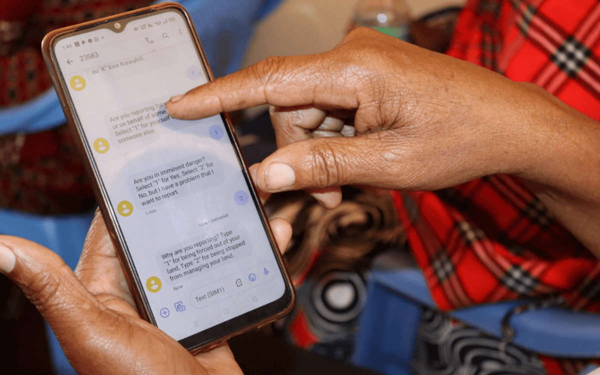 Haki Ardhi: ein digitales Tool zur Meldung von Landkonflikten für Frauen