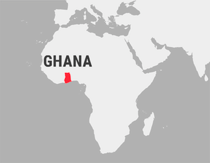 Landkarte Burkina Faso